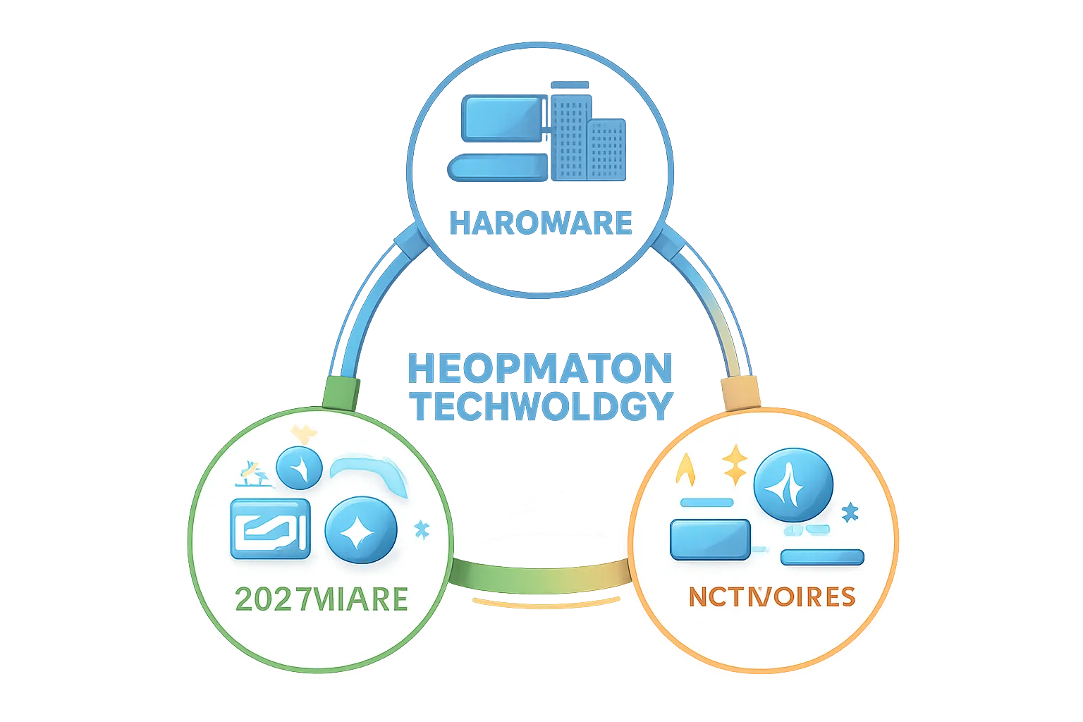 The Three Pillars of IT Diagram